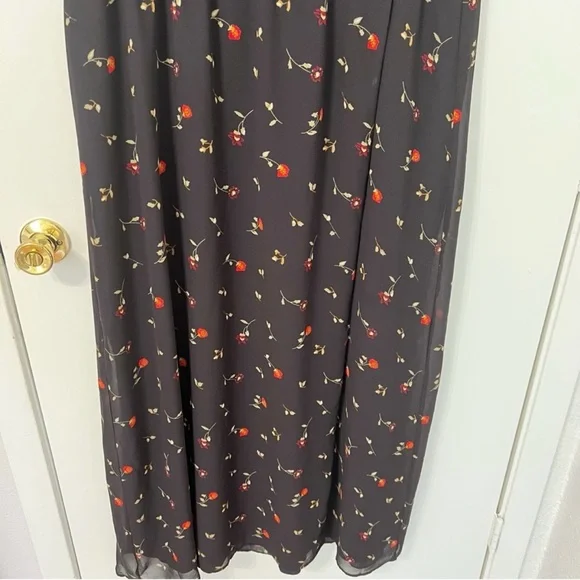 Madewell Black and Red Maxi Dress - Picture 5 of 11